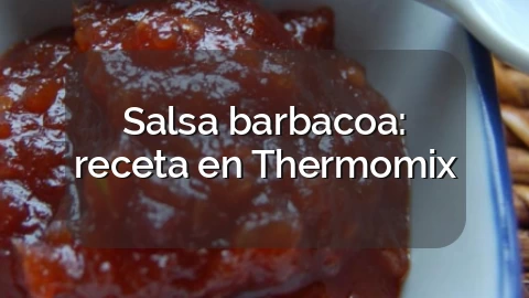 Salsa barbacoa: receta en Thermomix